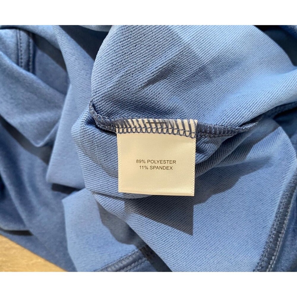 Peter Millar Crown Sport Galway Quarter Zip Vest Mens M Windsor Blue NWT Golf - Picture 7 of 9